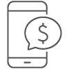 phone banking icon